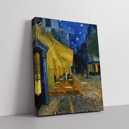 Café Terrace at Night (1888) – Vincent van Gogh - Printed Masterpieces