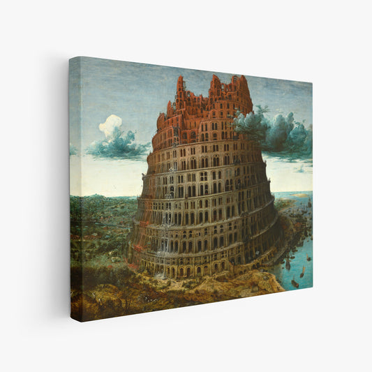 The Tower of Babel – Pieter Bruegel the Elder, Classic Art Reproduction
