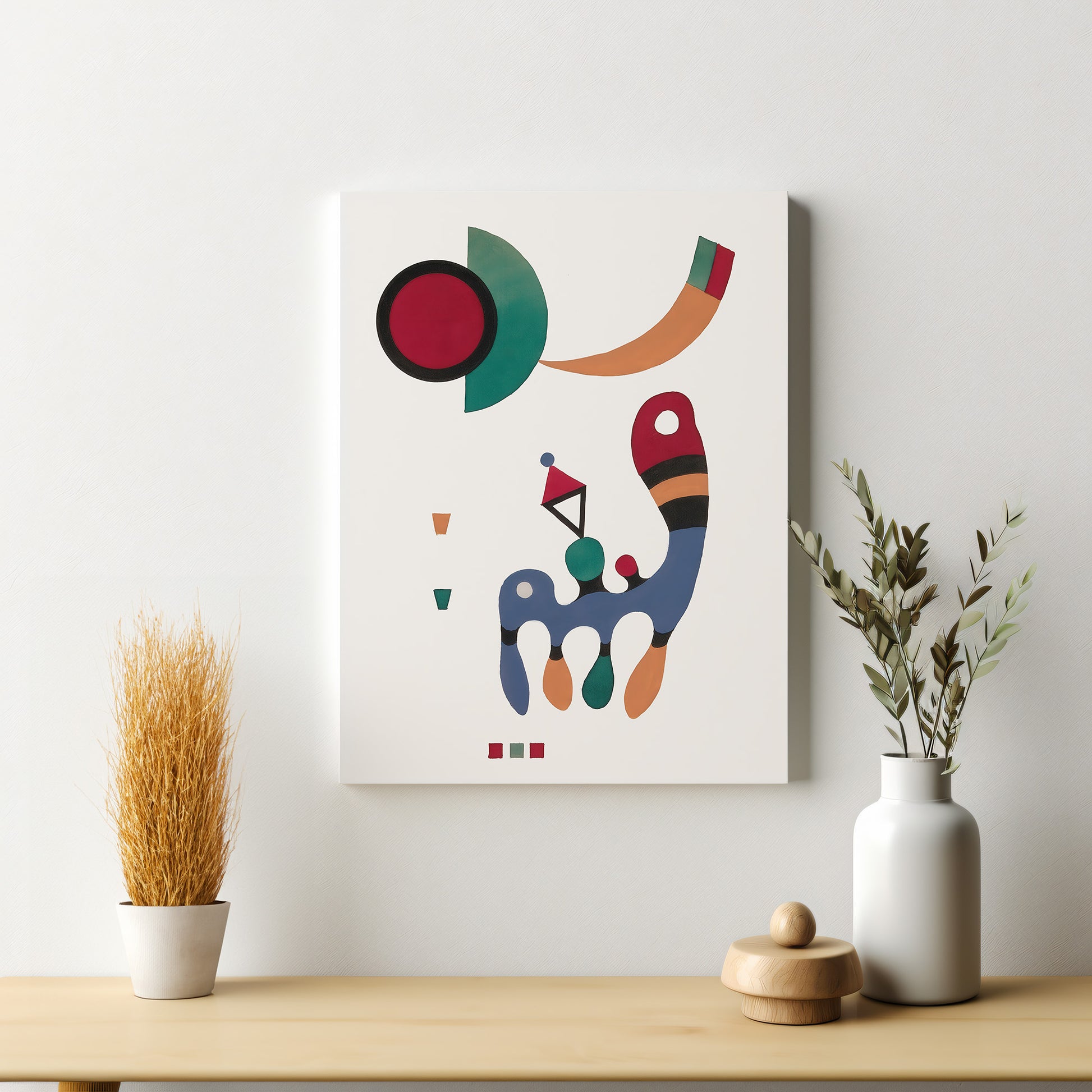Blau (Blue) – Wassily Kandinsky, Classic Art Reproduction