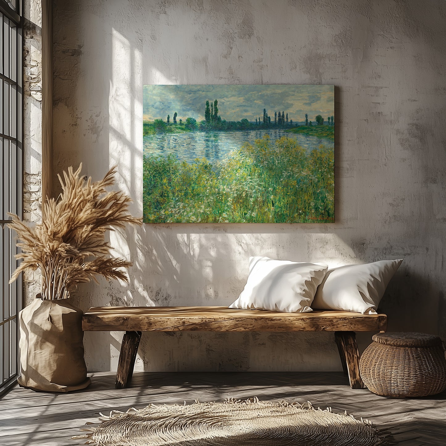 Banks of the Seine (1880) – Claude Monet