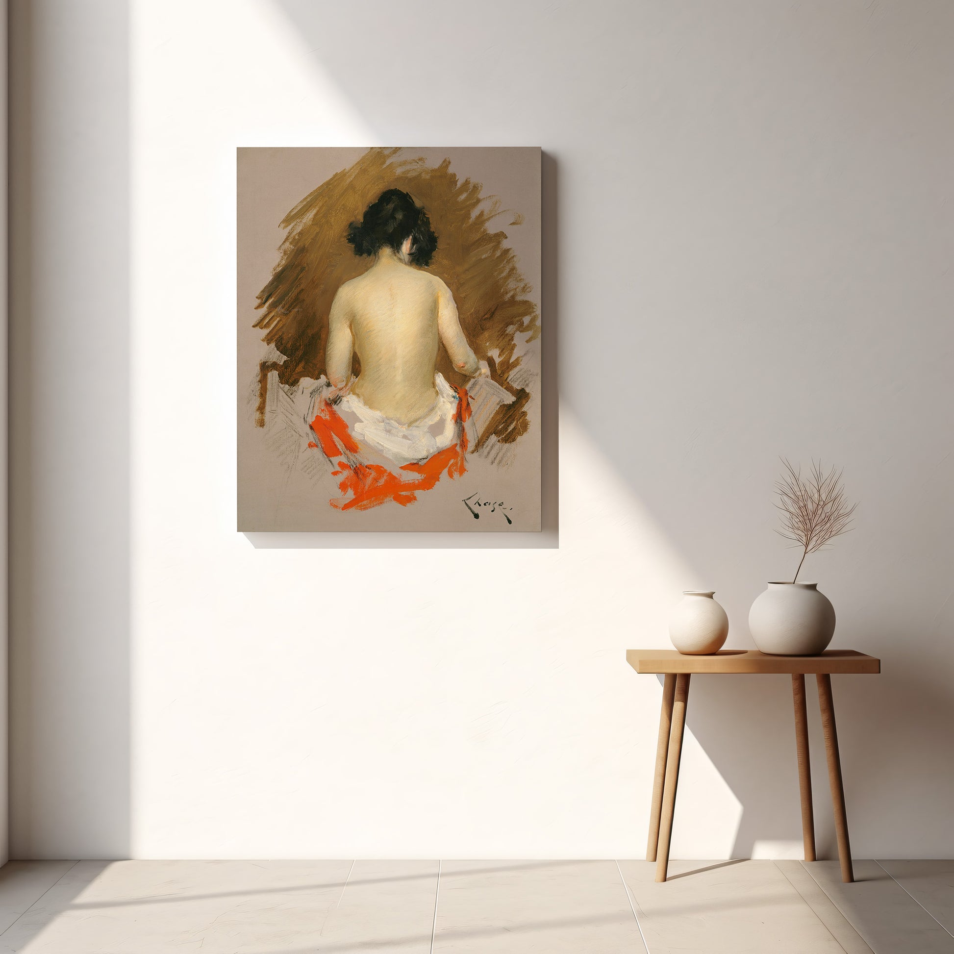 Nude (1901) – William Merritt Chase