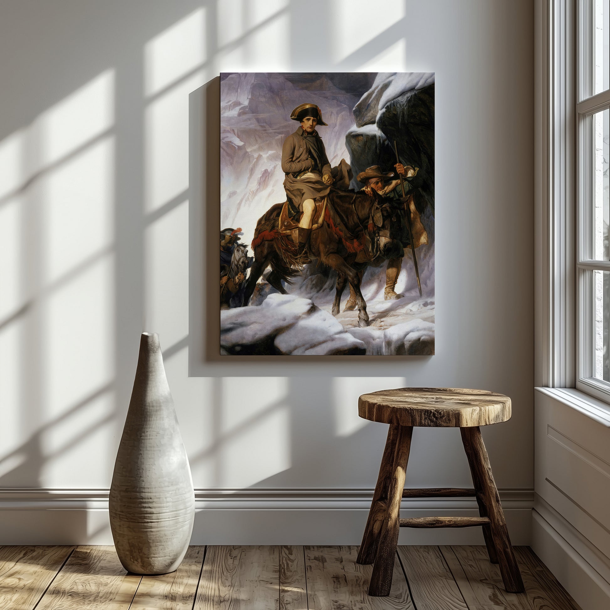 Napoleon Crossing the Alps (1850) – Paul Delaroche