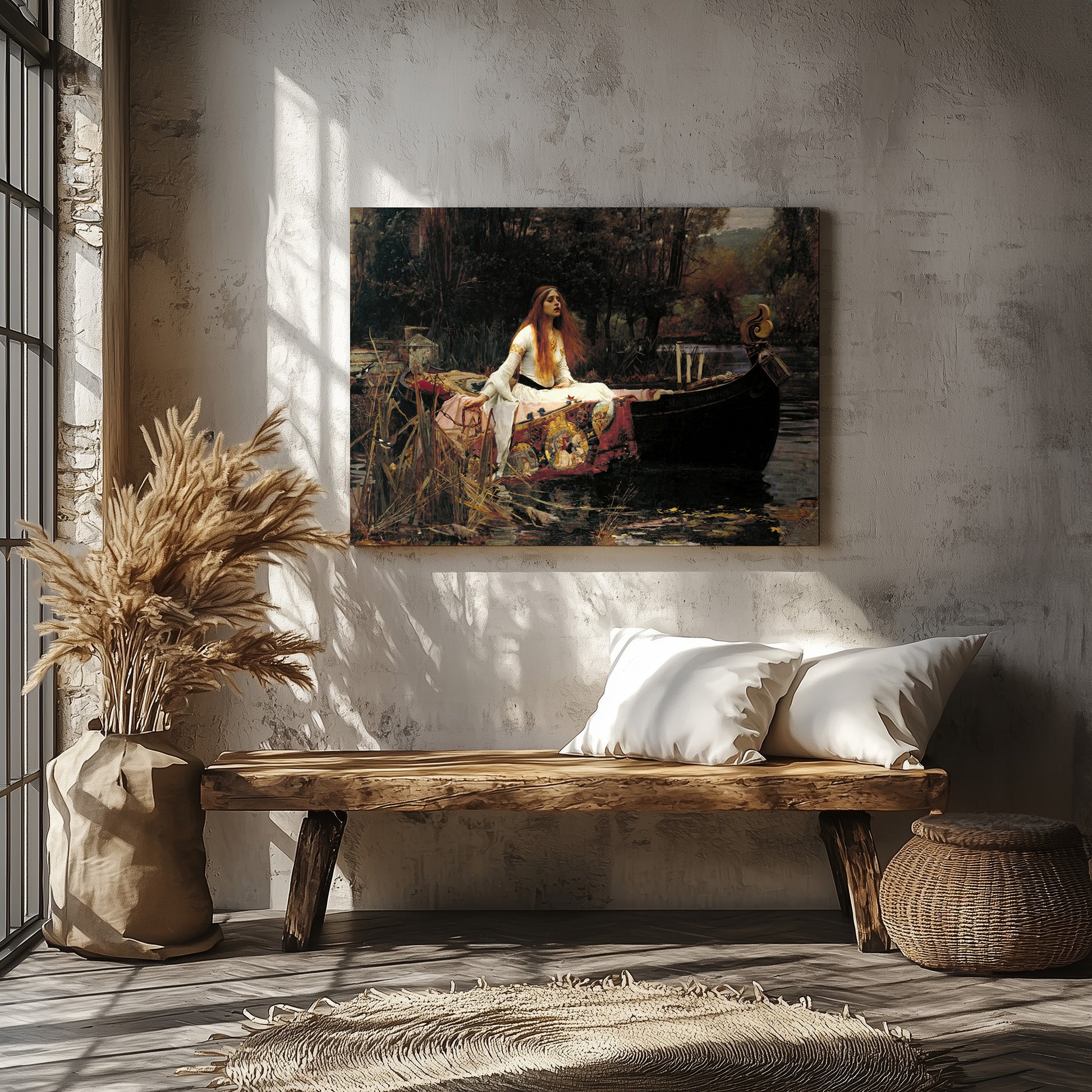 The Lady of Shalott (1888) – John William Waterhouse