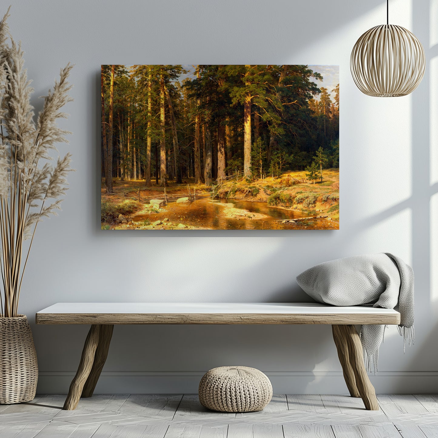 Mast-Tree grove – Ivan Shishkin, Classic Art Reproduction
