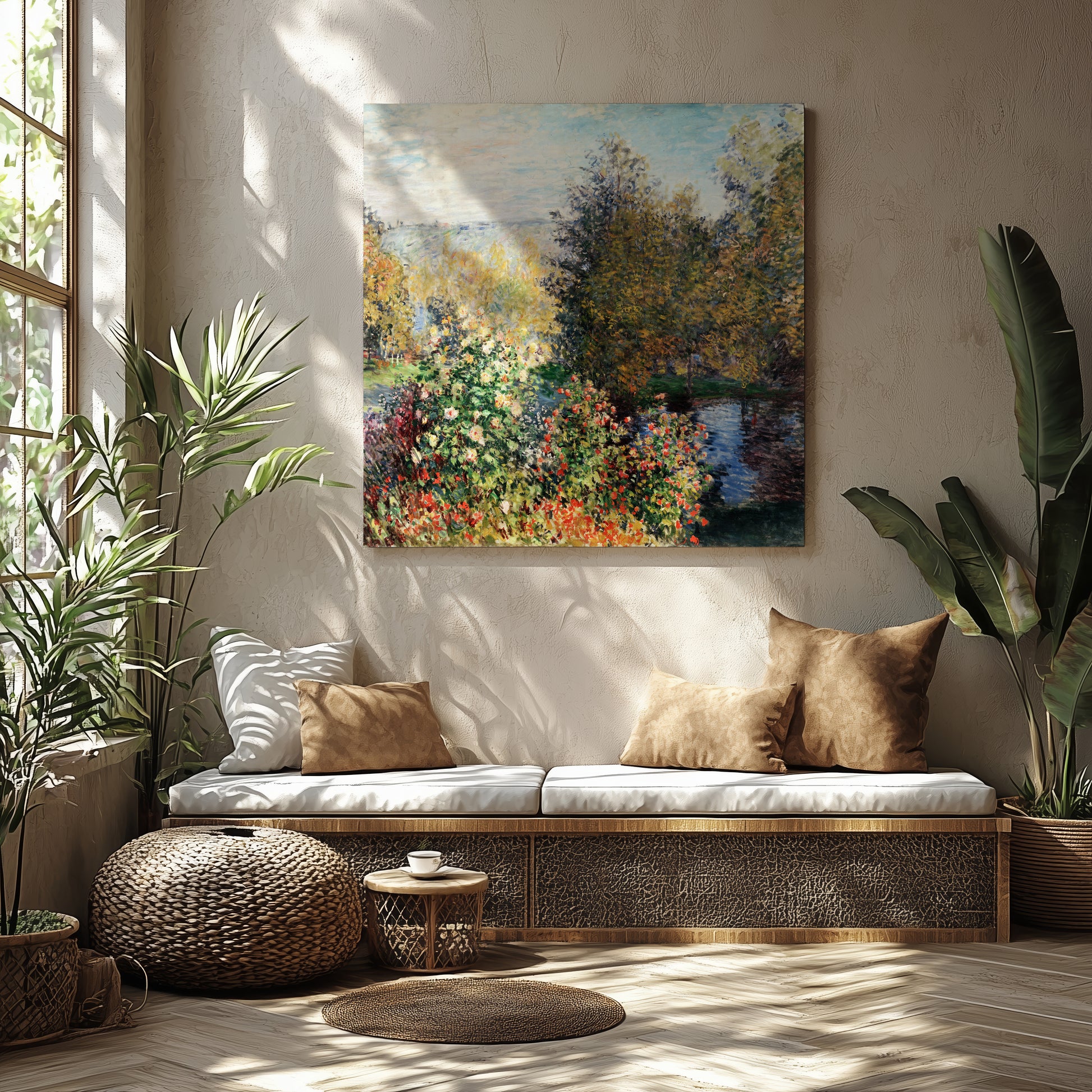 Corner of the Garden at Montgeron (1876) – Claude Monet