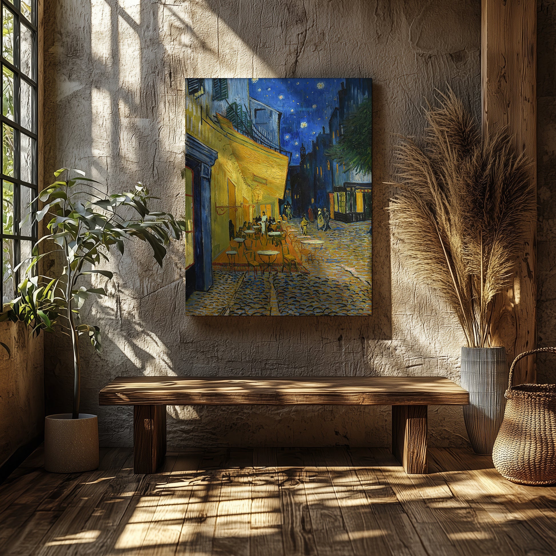 Café Terrace at Night (1888) – Vincent van Gogh