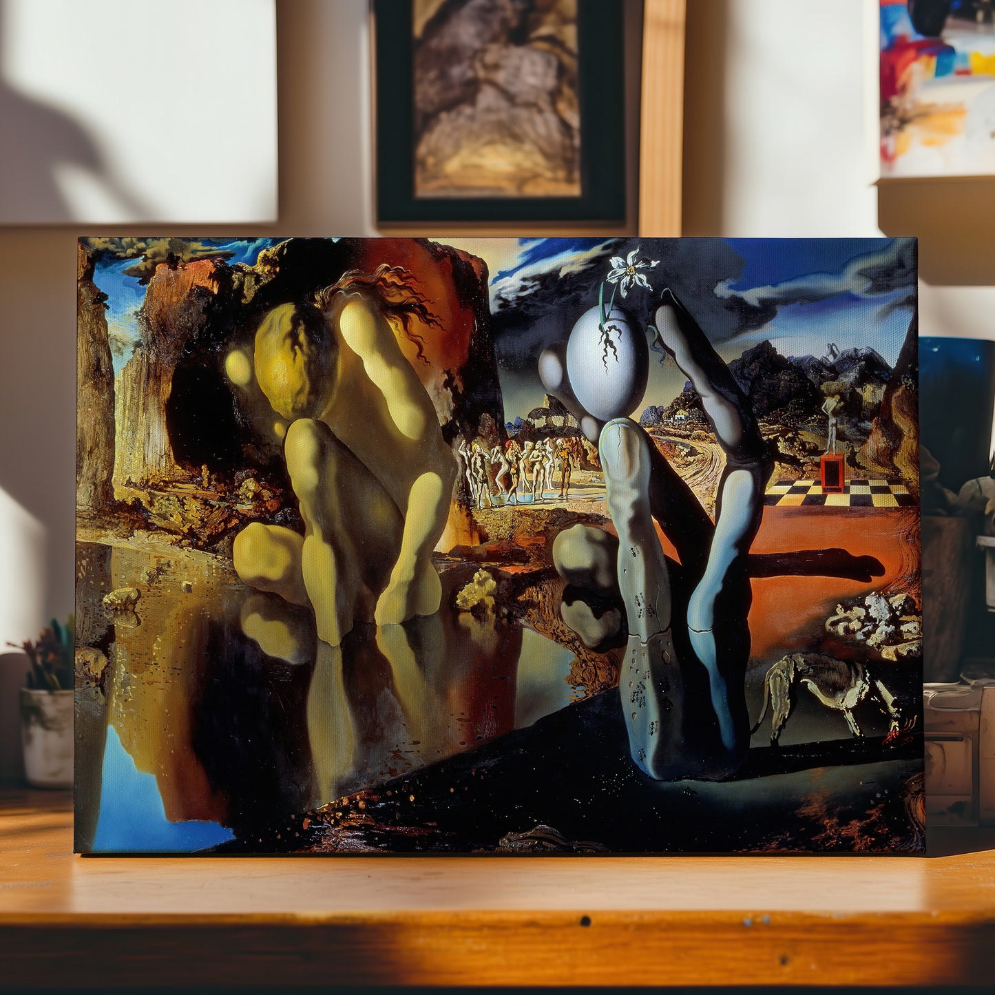 Metamorphosis of Narcissus (1937) – Salvador Dalí