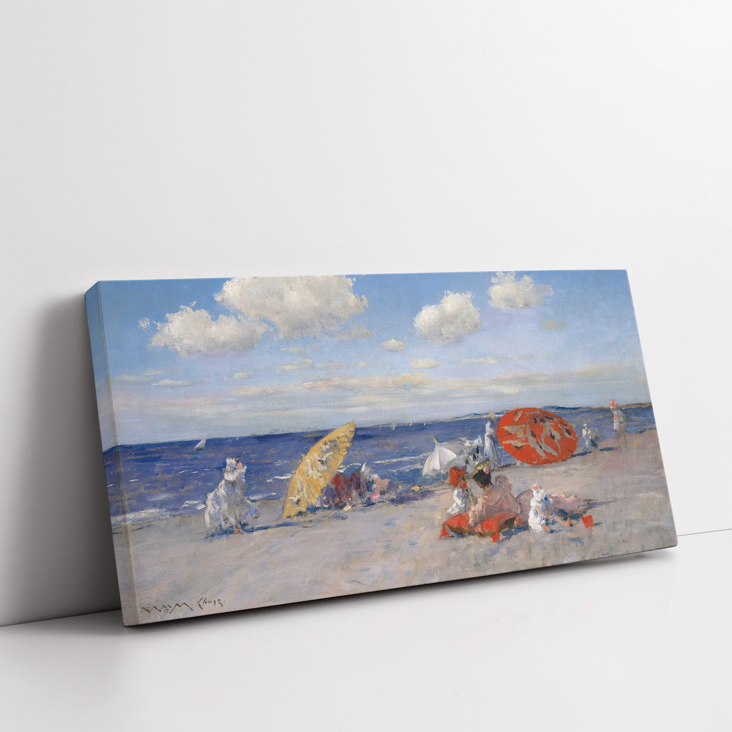 At the Seaside (1892) – William Merritt Chase