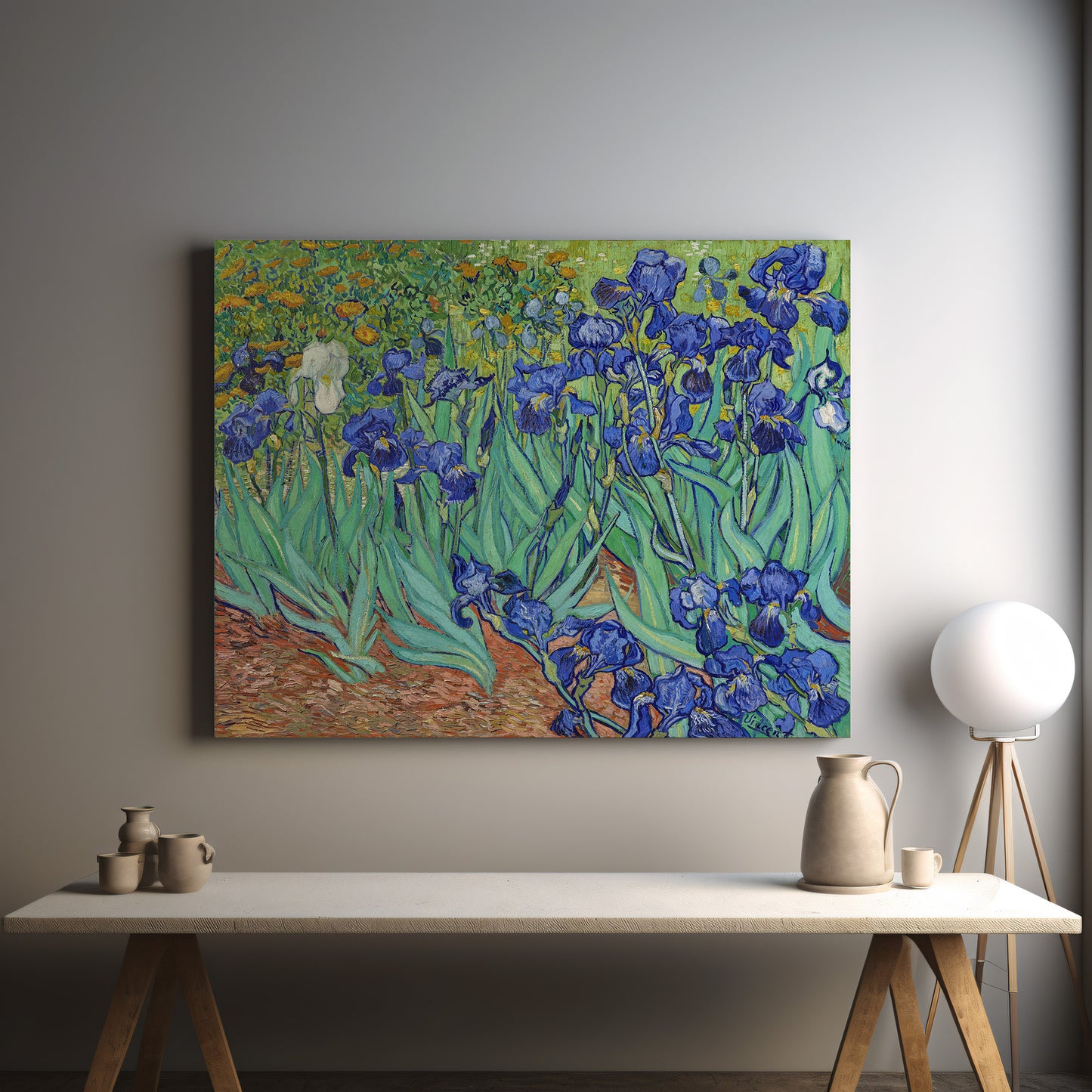 Irises (1889) – Vincent van Gogh