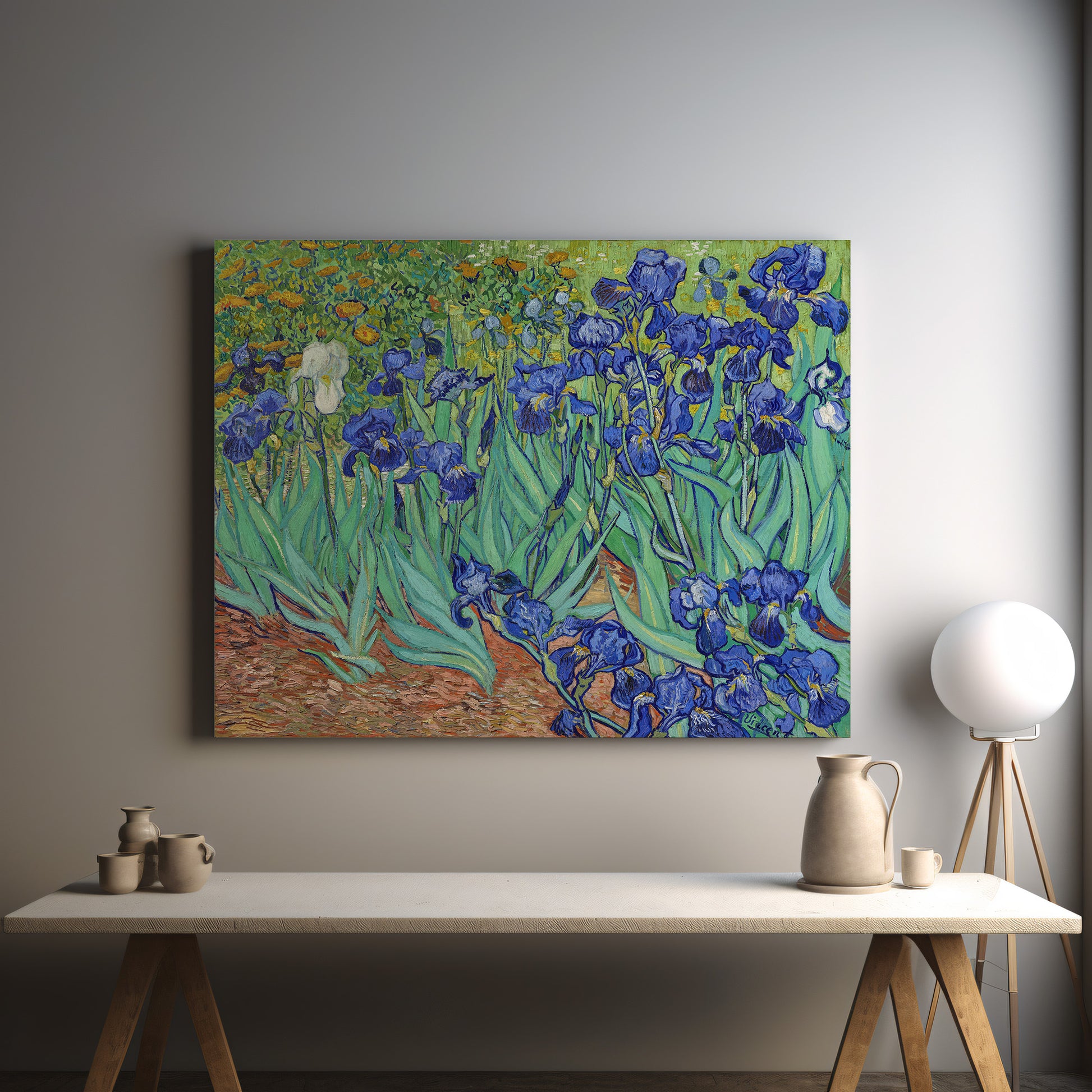 Irises (1889) – Vincent van Gogh