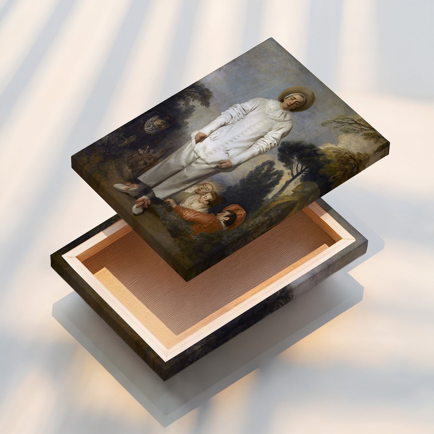 Pierrot, formerly known as Gilles (1718) – Jean-Antoine Watteau