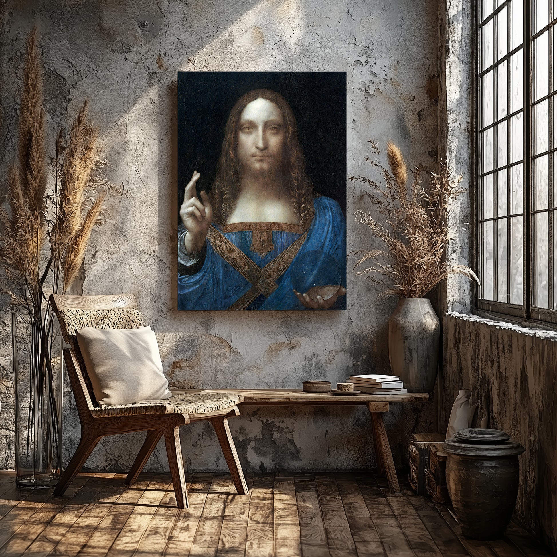 Salvator Mundi (1499–1510) – Leonardo da Vinci