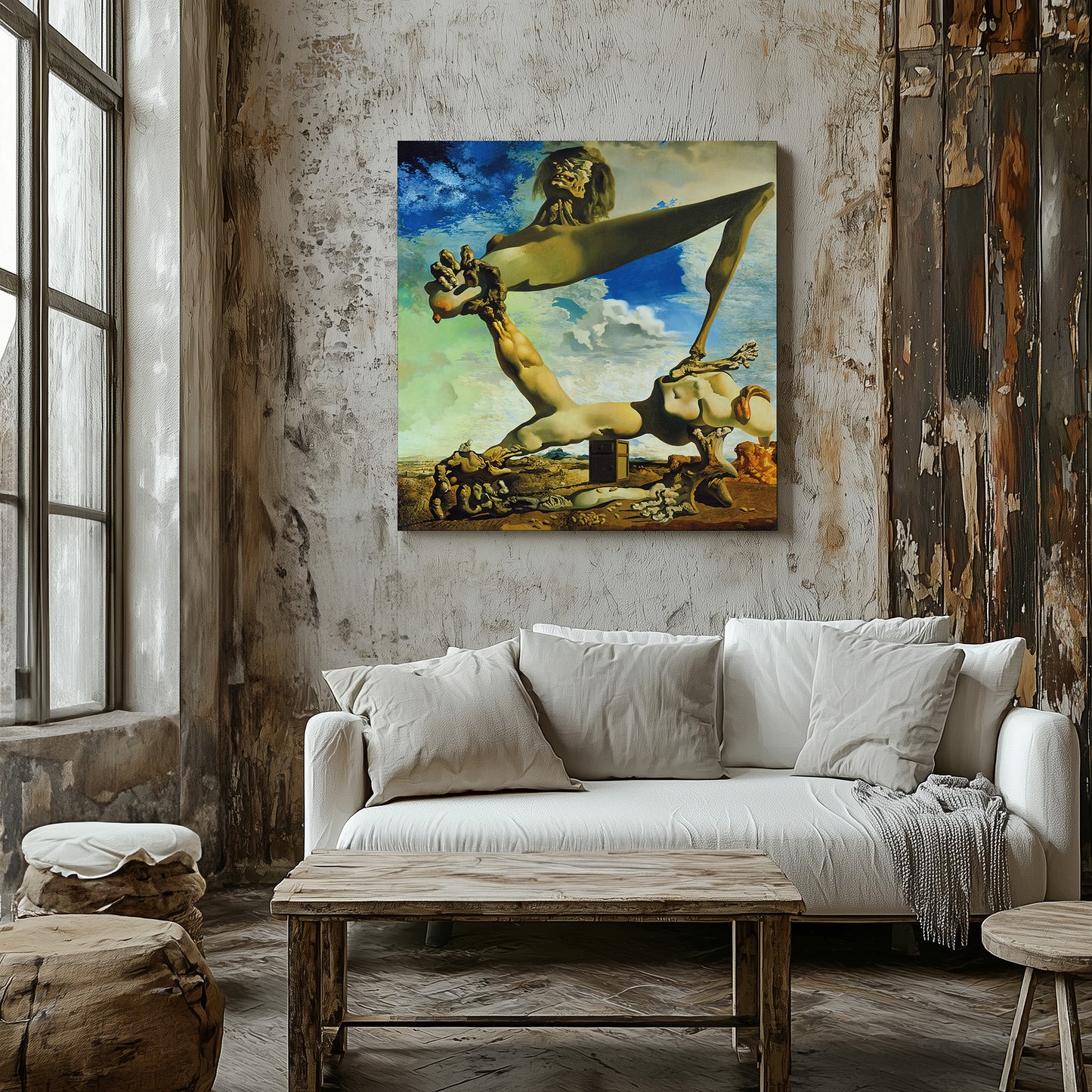 Soft Construction with Boiled Beans (1936) – Salvador Dalí