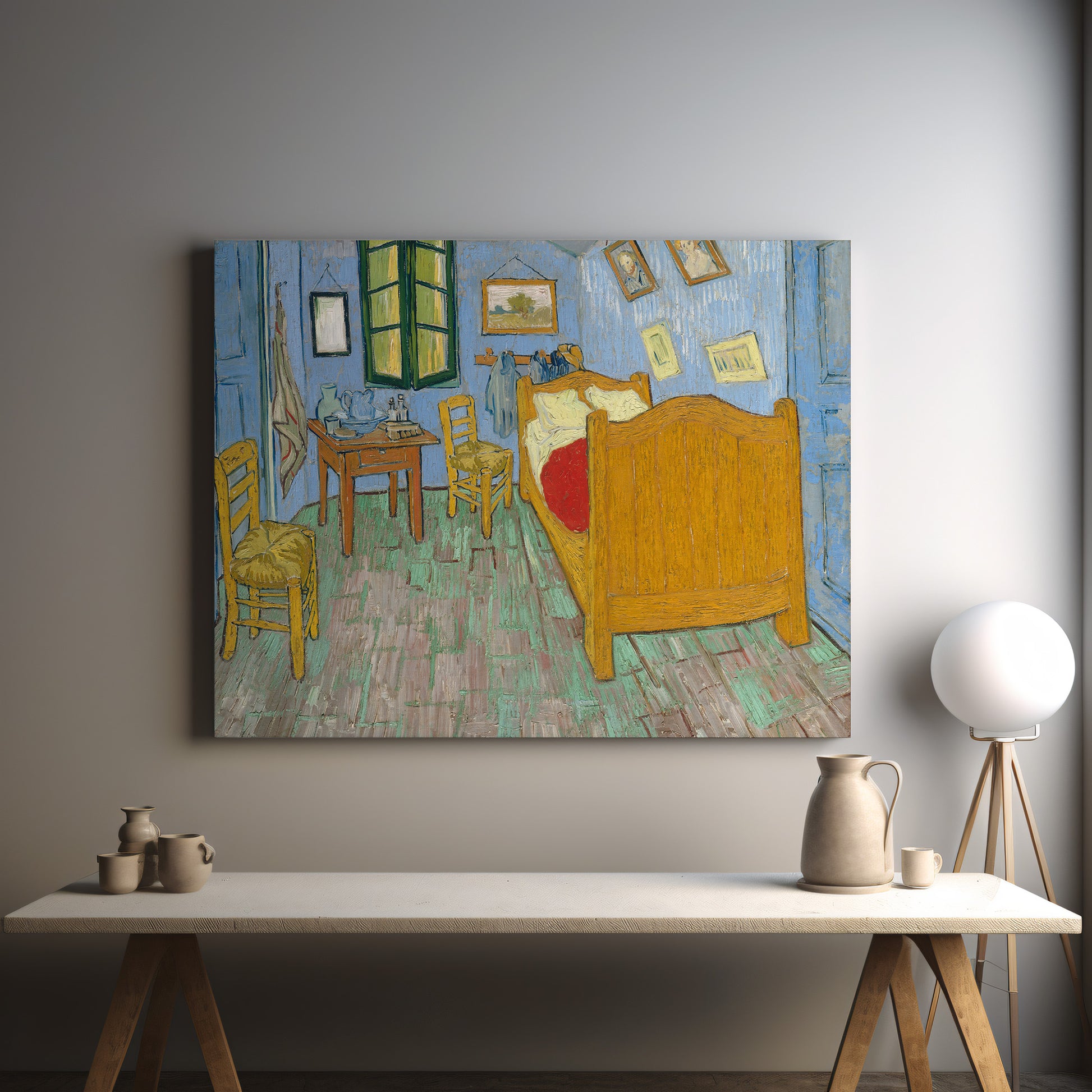 The Bedroom (1888) – Vincent van Gogh - Printed Masterpieces