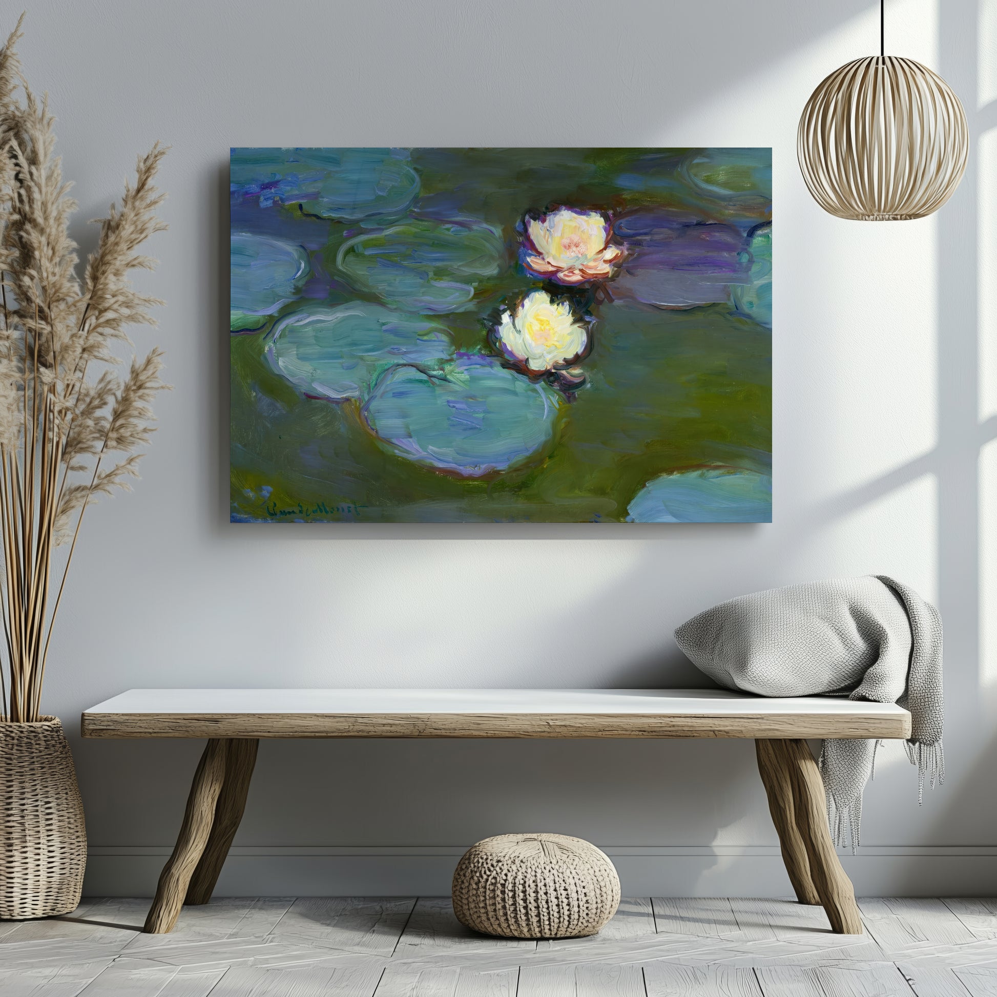 Nymphéas (Waterlilies) – Claude Monet, Classic Art Reproduction