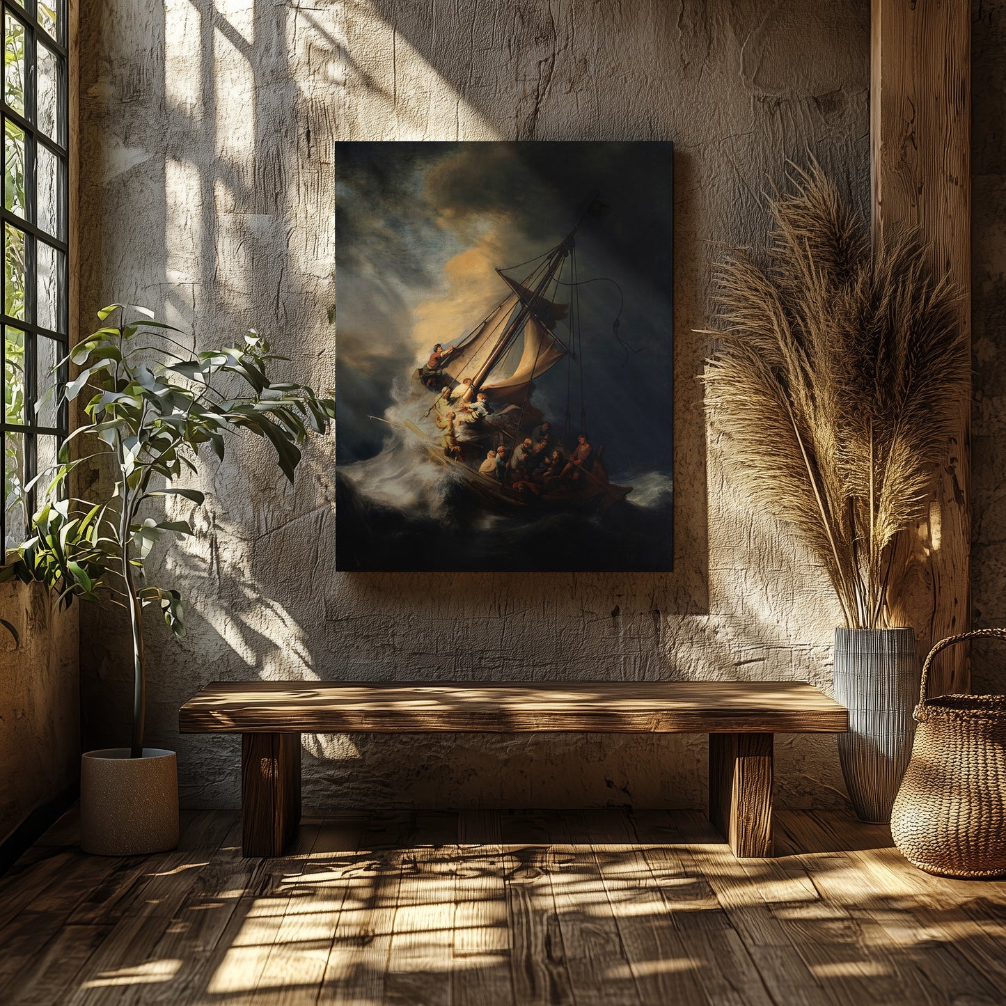 Christ in the Storm on the Sea of Galilee (1633) – Rembrandt