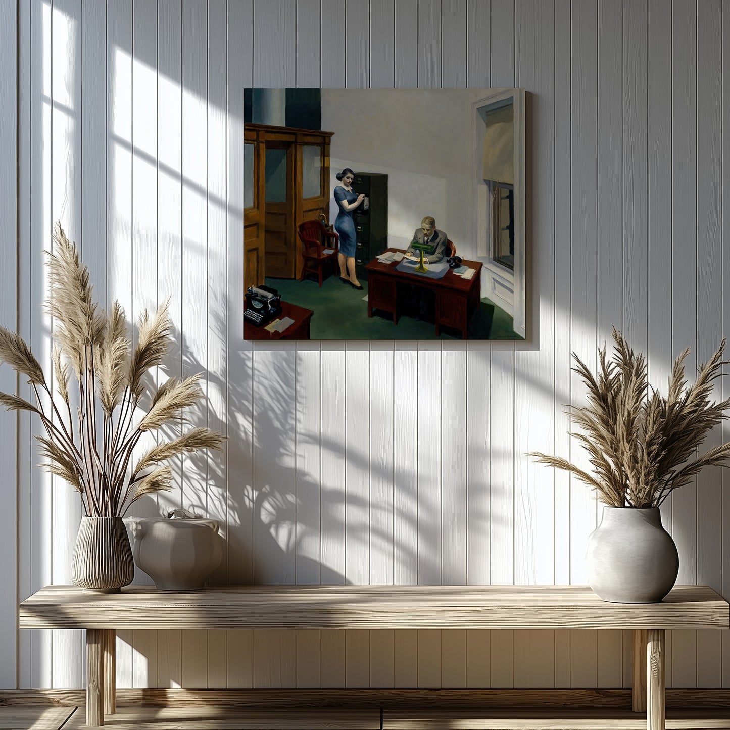 Office at Night (1940) – Edward Hopper