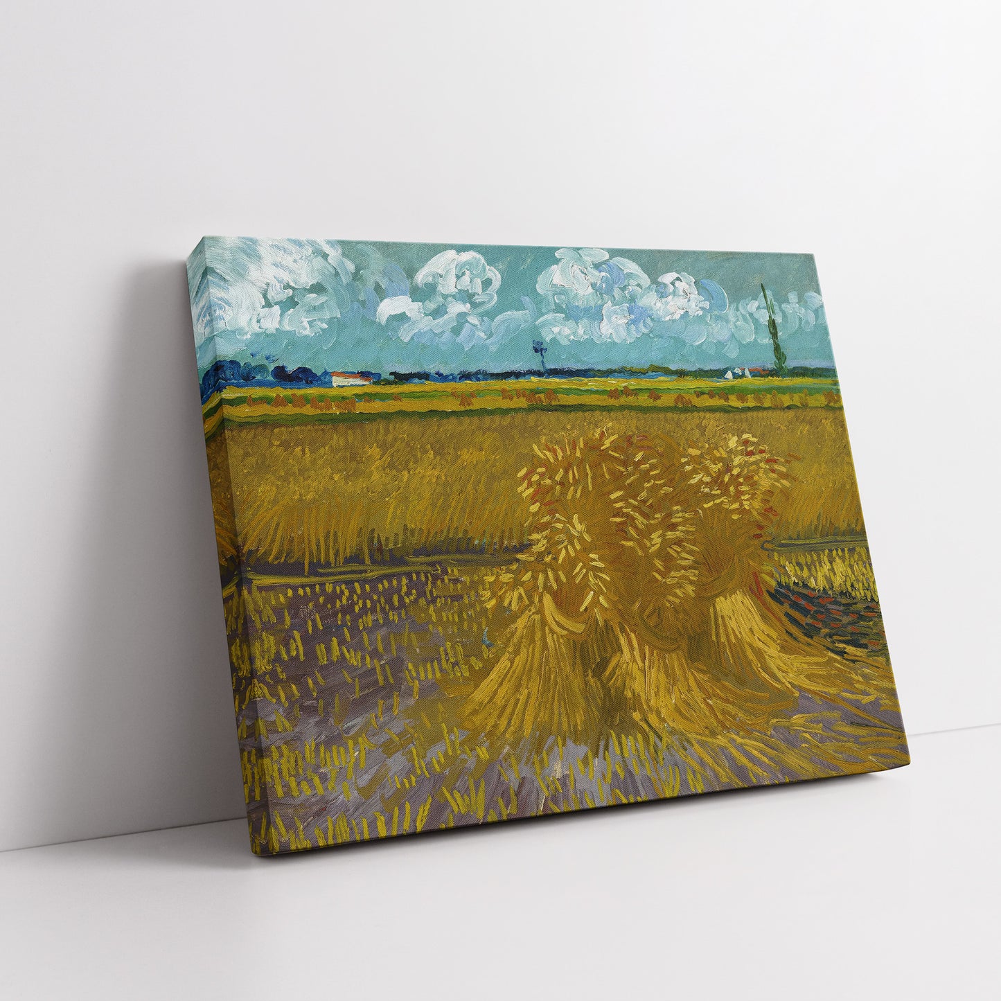 Wheatfield with Cypresses (1888) – Vincent van Gogh