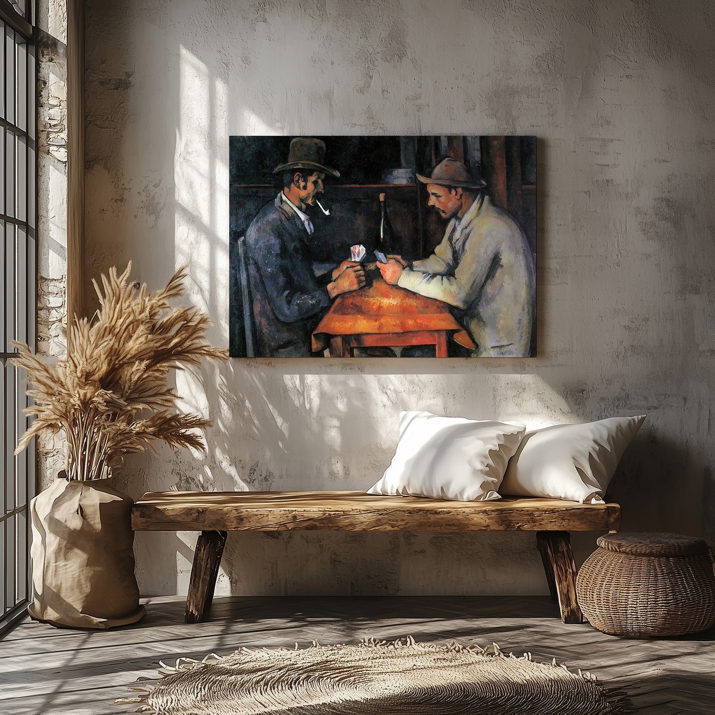 The Card Players – Paul Cézanne, Classic Art Reproduction