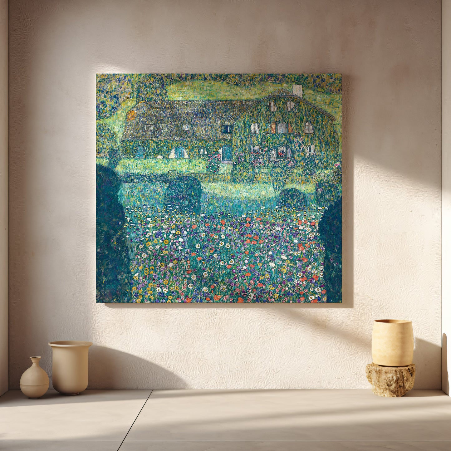 Forester's lodge in Weissenbach I (1914) – Gustav Klimt