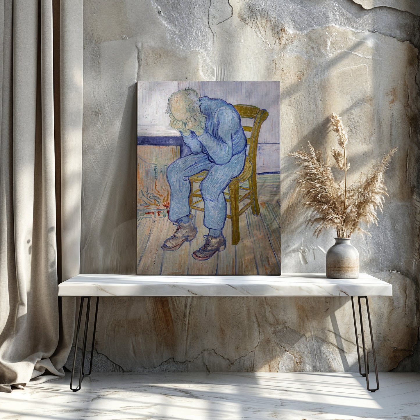 Sorrowing Old Man (At Eternity's Gate) (1890) – Vincent van Gogh