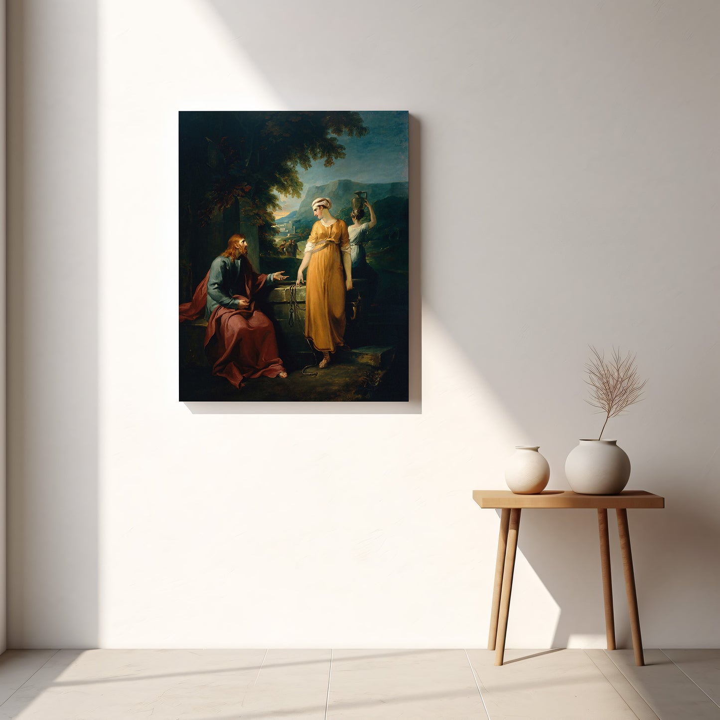 Christ and the woman of Samaria (1792) – William Hamilton