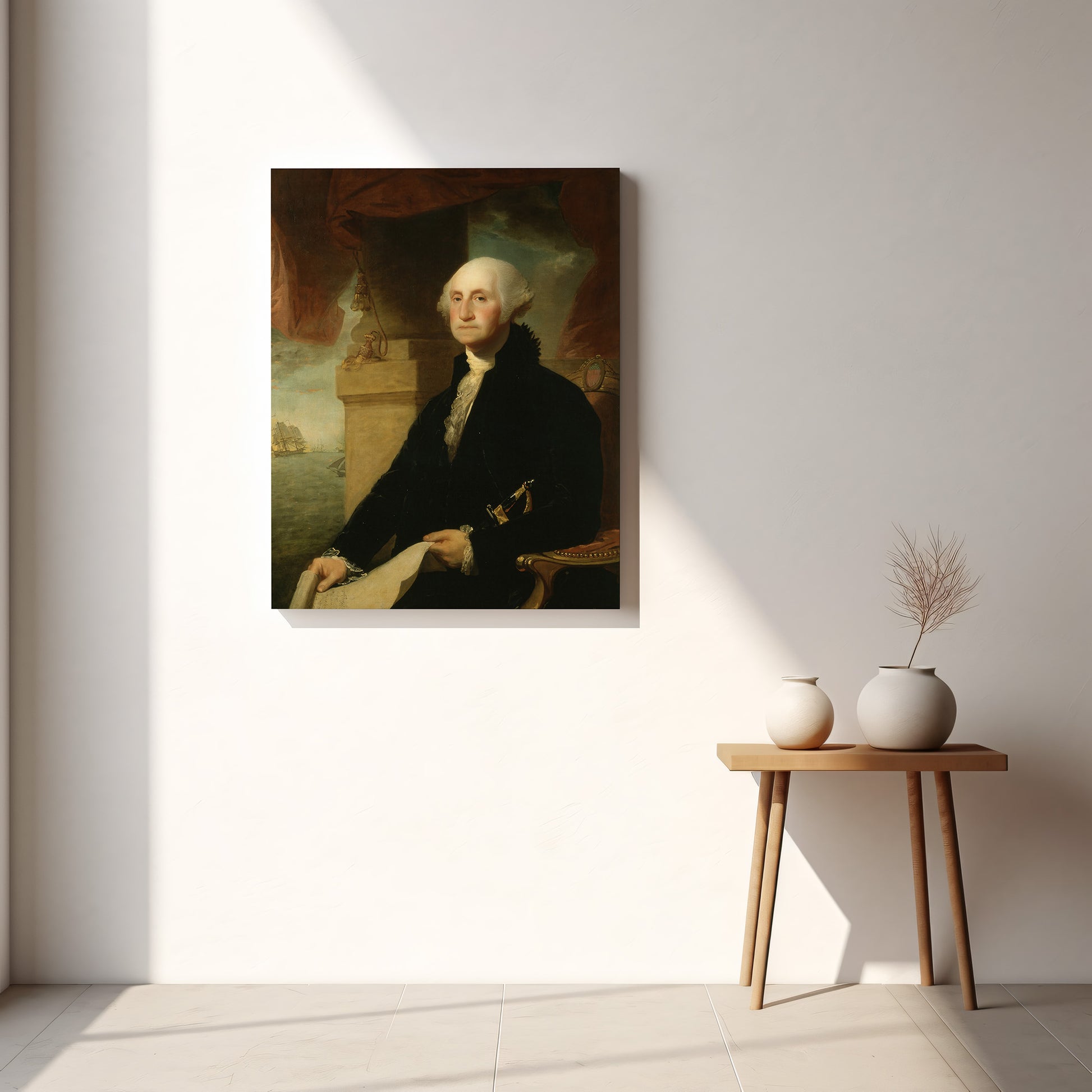 George Washington (The Constable-Hamilton Portrait) (1797) – Gilbert Stuart