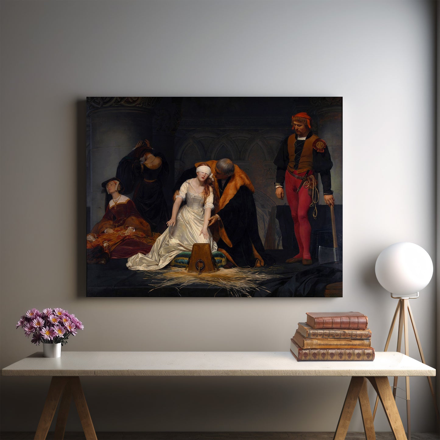 Execution of Lady Jane Grey (1833) – Paul Delaroche