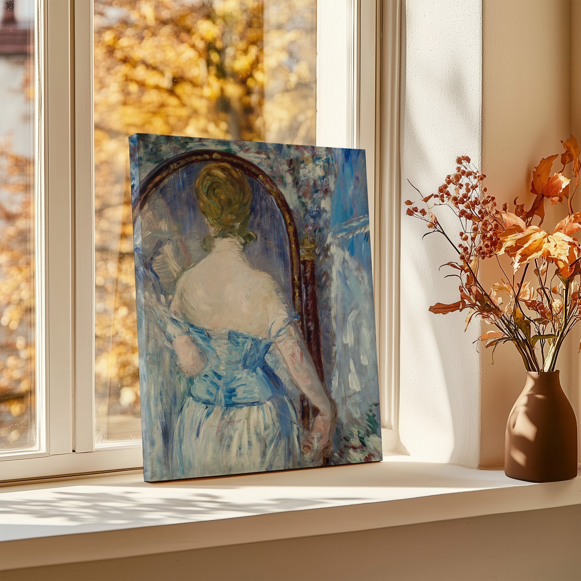 Before the Mirror (1876) – Edouard Manet