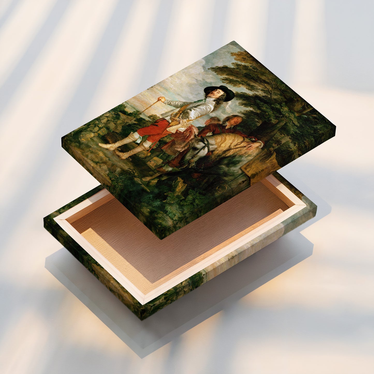 Charles I at the Hunt (1635) – Anthony van Dyck