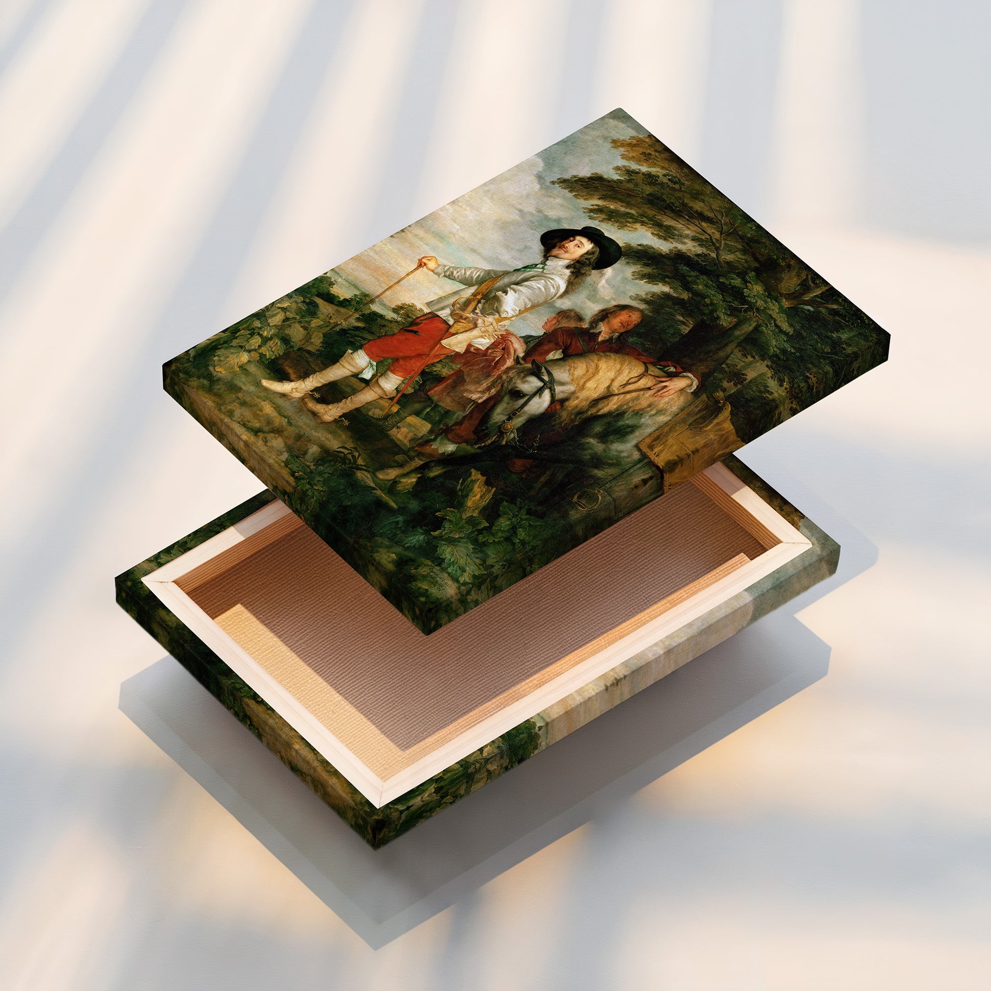 Charles I at the Hunt (1635) – Anthony van Dyck