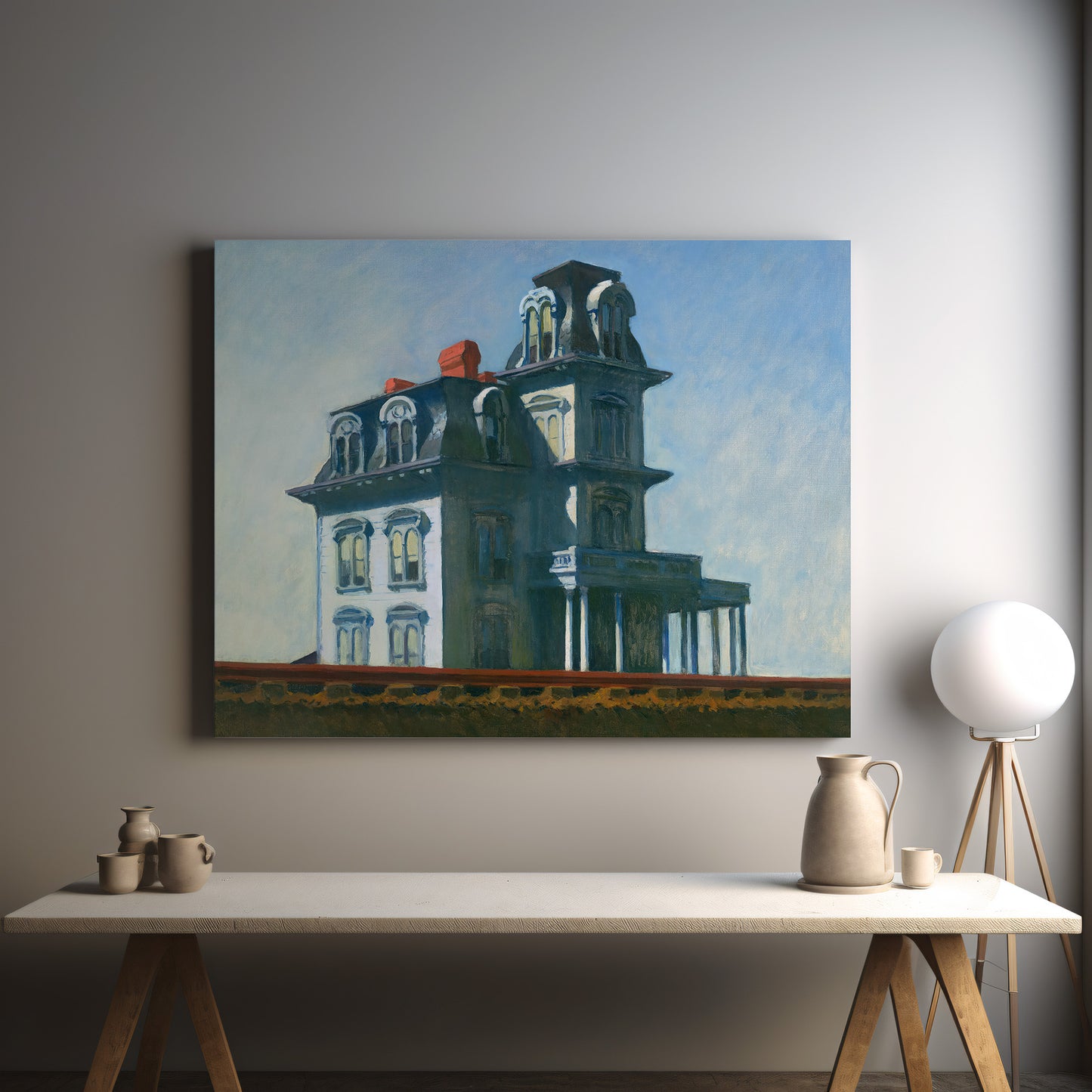 The House by the Railroad (1925) – Edward Hopper