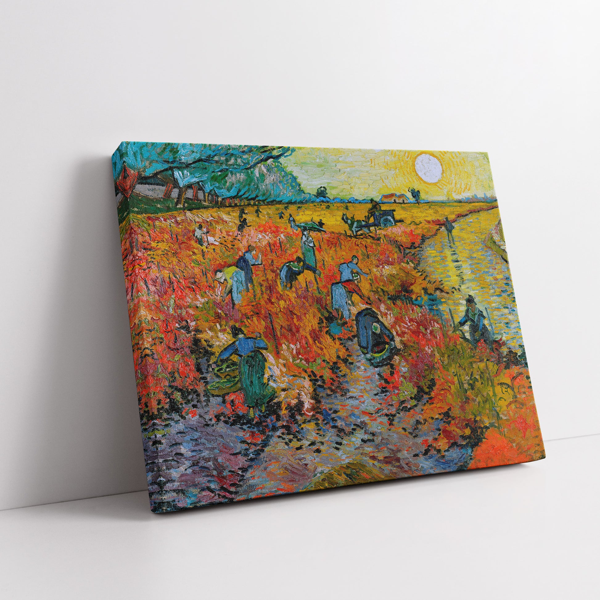 Red Vineyard at Arles – Vincent van Gogh, Classic Art Reproduction