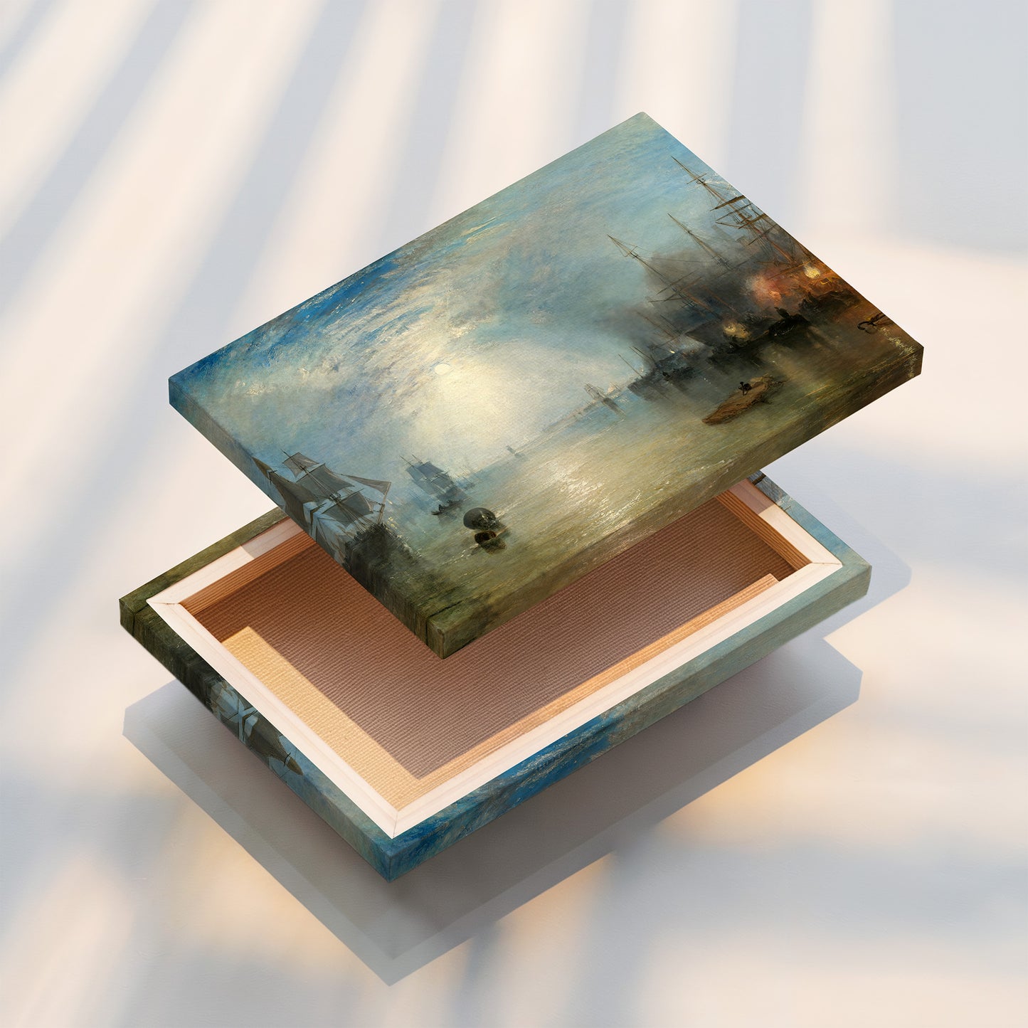 Keelmen Heaving in Coals by Moonlight (1835) – Joseph Mallord William Turner