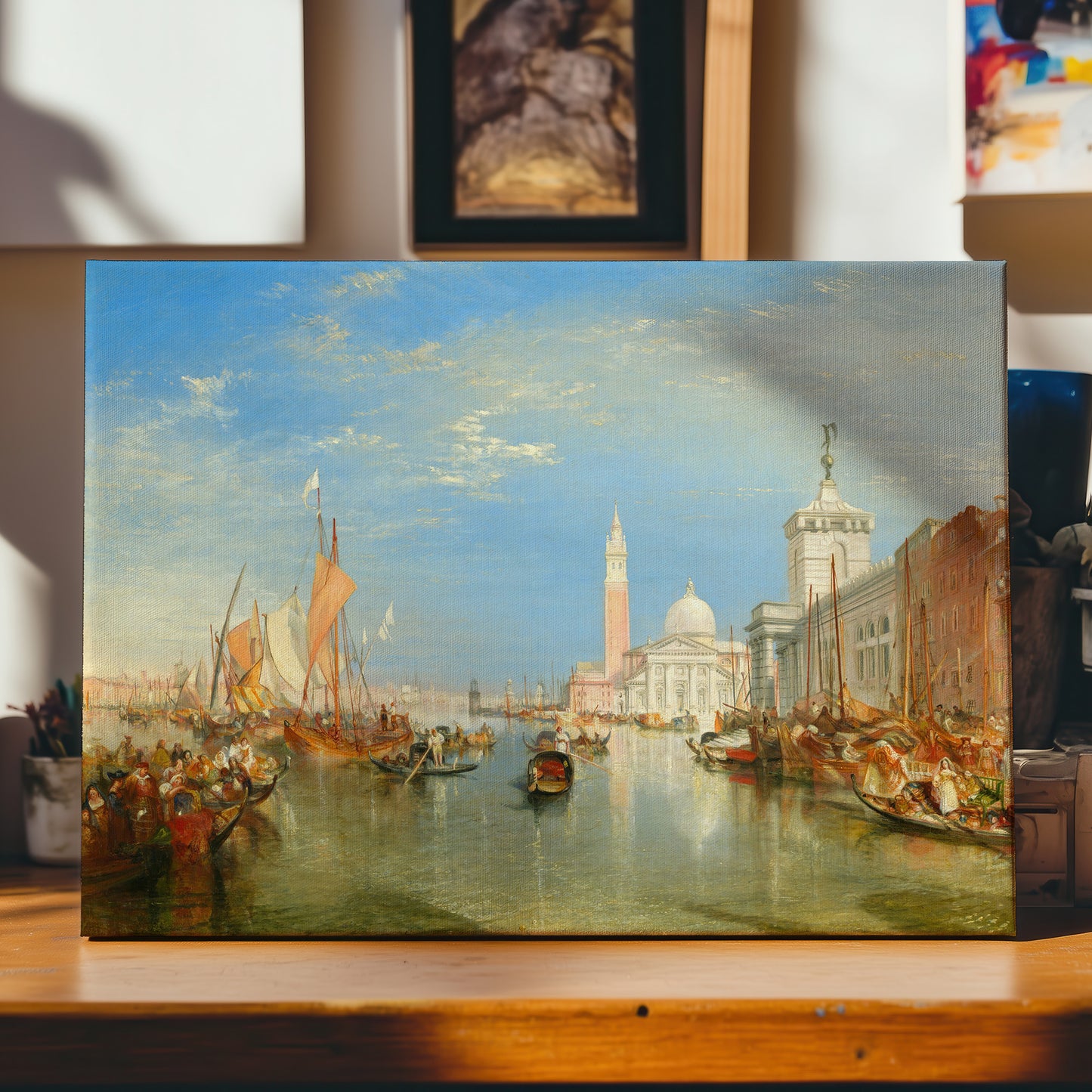 Venice: The Dogana and San Giorgio Maggiore (1834) – Joseph Mallord William Turner