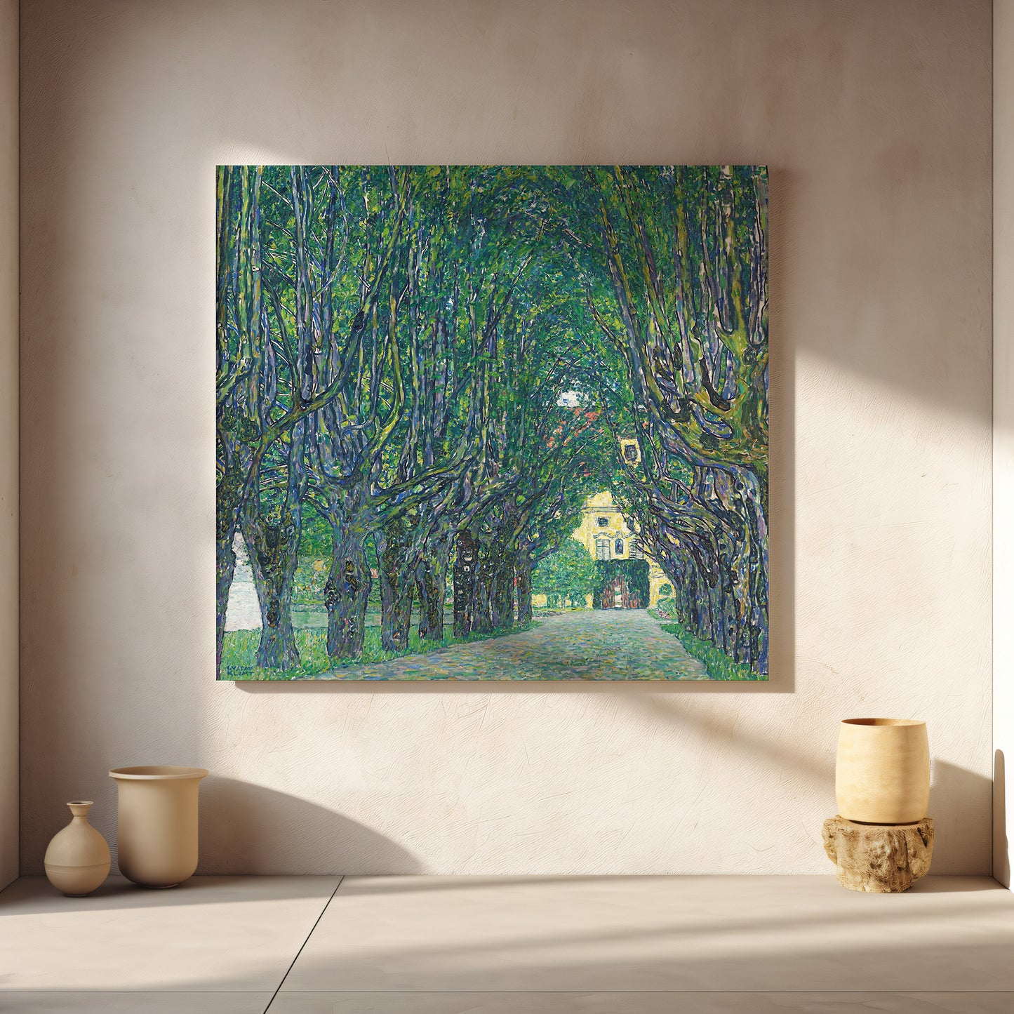 Avenue in the Park of Schloss Kammer (1912) – Gustav Klimt
