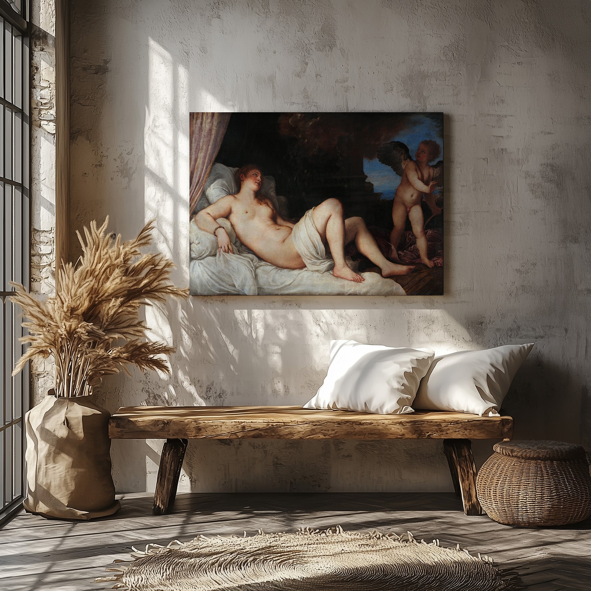 Danae – Titian, Classic Art Reproduction