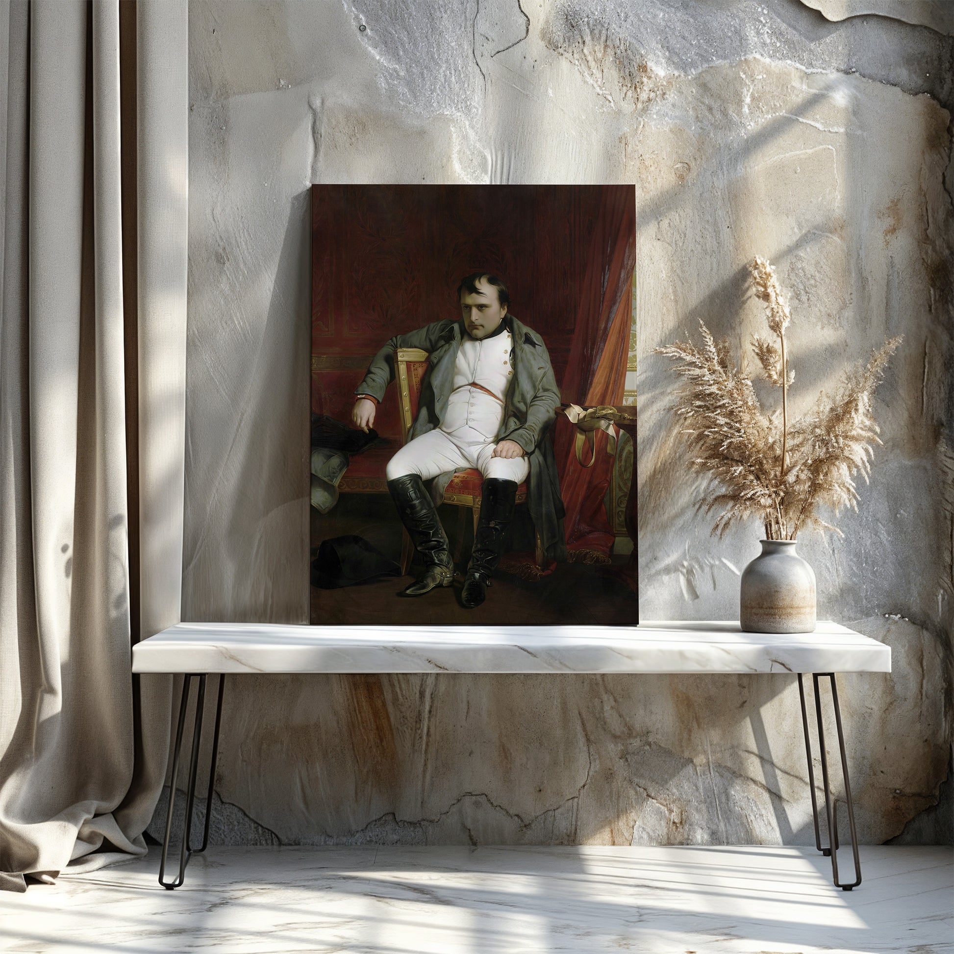 Napoléon at Fontainebleau (1840) – Paul Delaroche