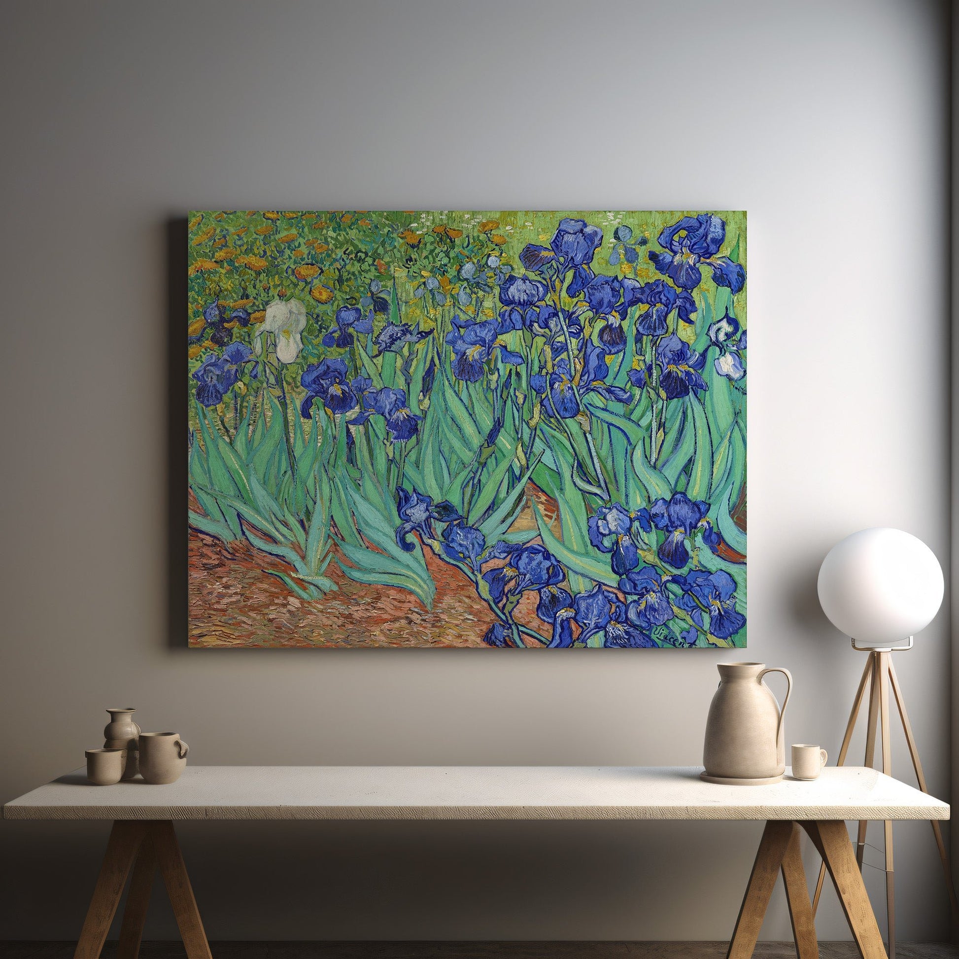 Irises (1889) – Vincent van Gogh - Printed Masterpieces