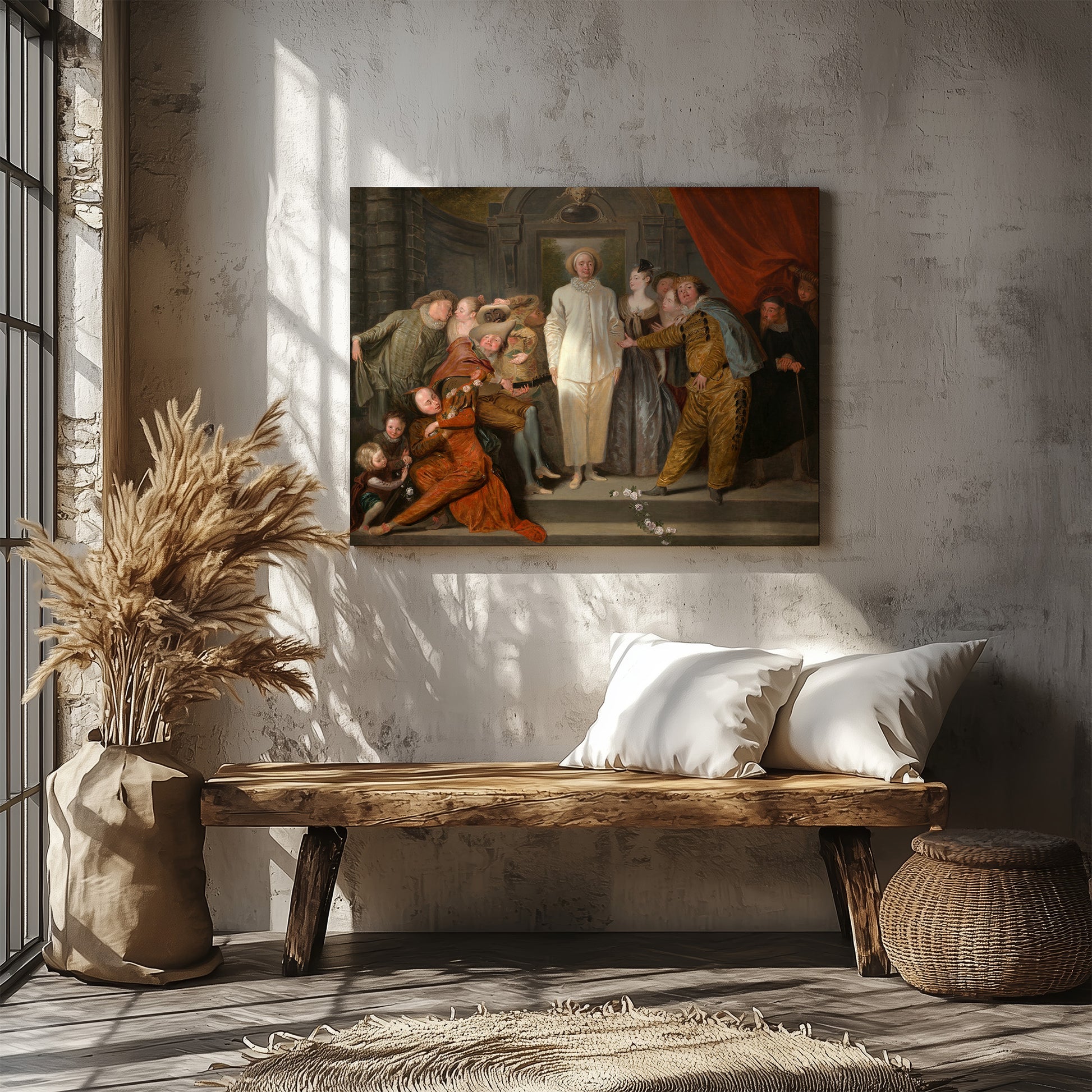 The Italian Comedians (1720) – Jean-Antoine Watteau