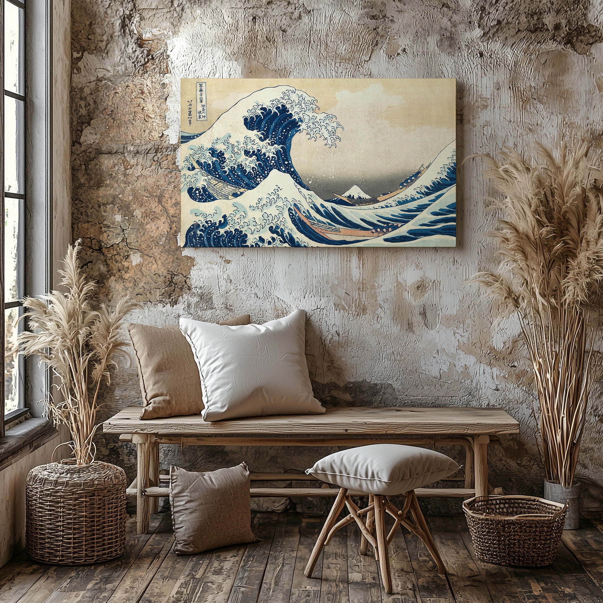 The Great Wave off Kanagawa – Katsushika Hokusai, Classic Art Reproduction