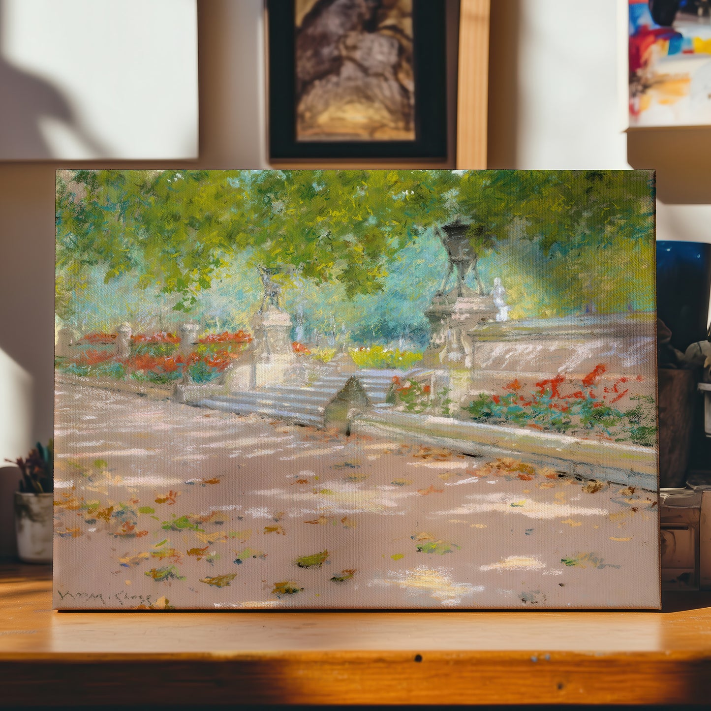 Terrace, Prospect Park (1887) – William Merritt Chase