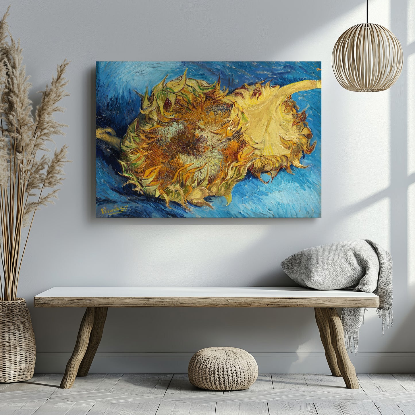 Sunflowers (1887) – Vincent van Gogh