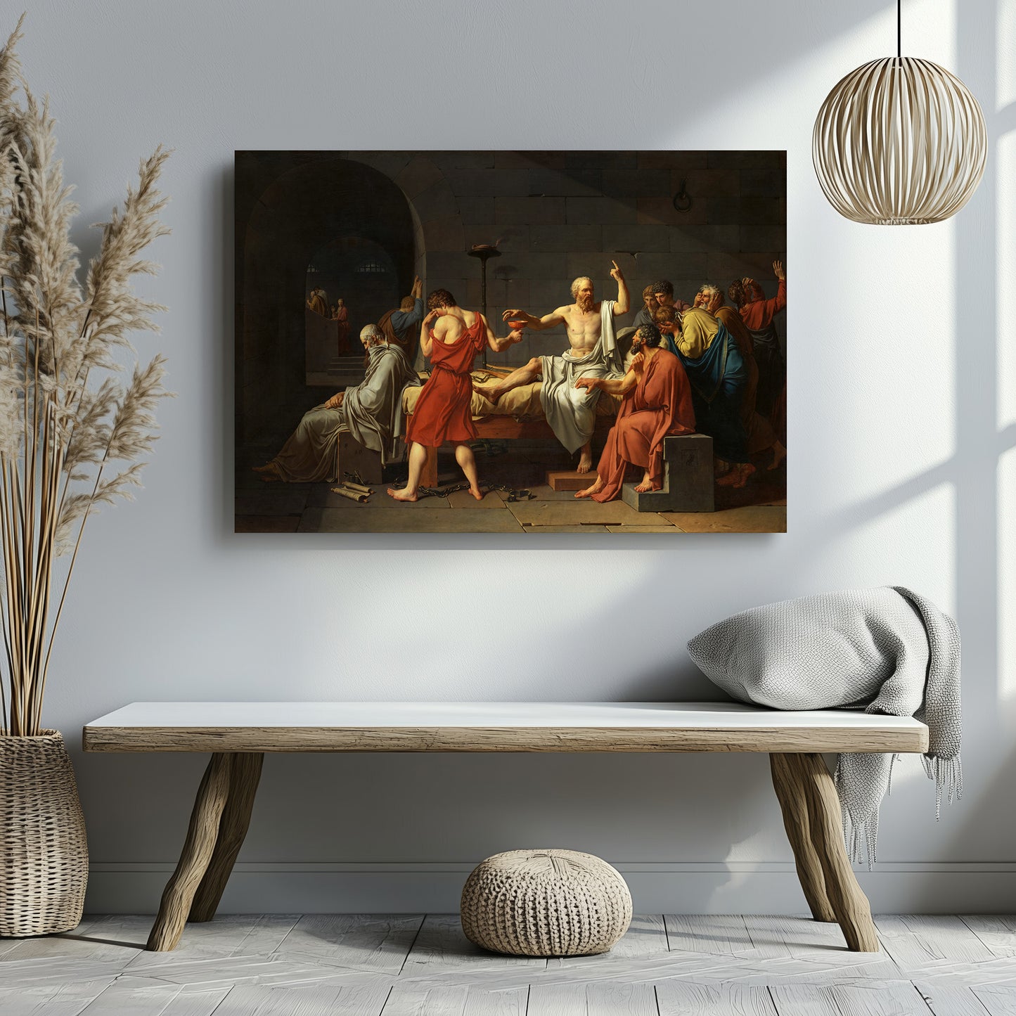 Death of Socrates (1787) – Jacques-Louis David