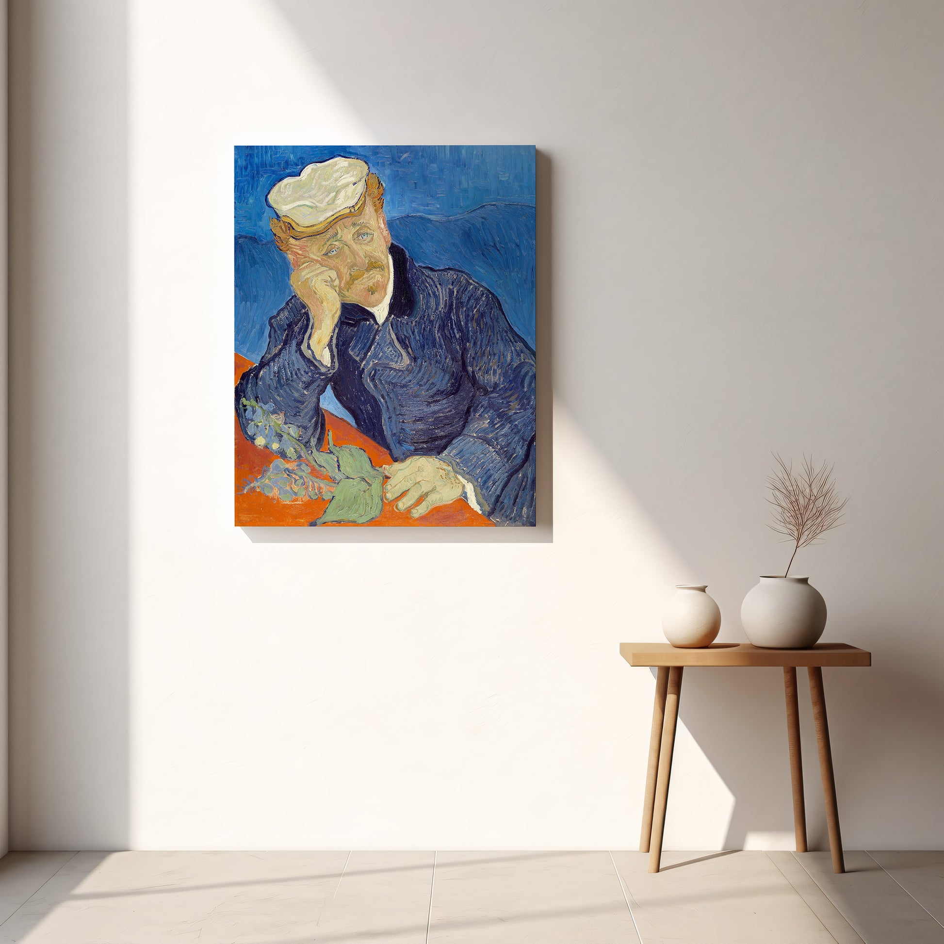 Portrait of Dr. Gachet (1890) – Vincent van Gogh - Printed Masterpieces