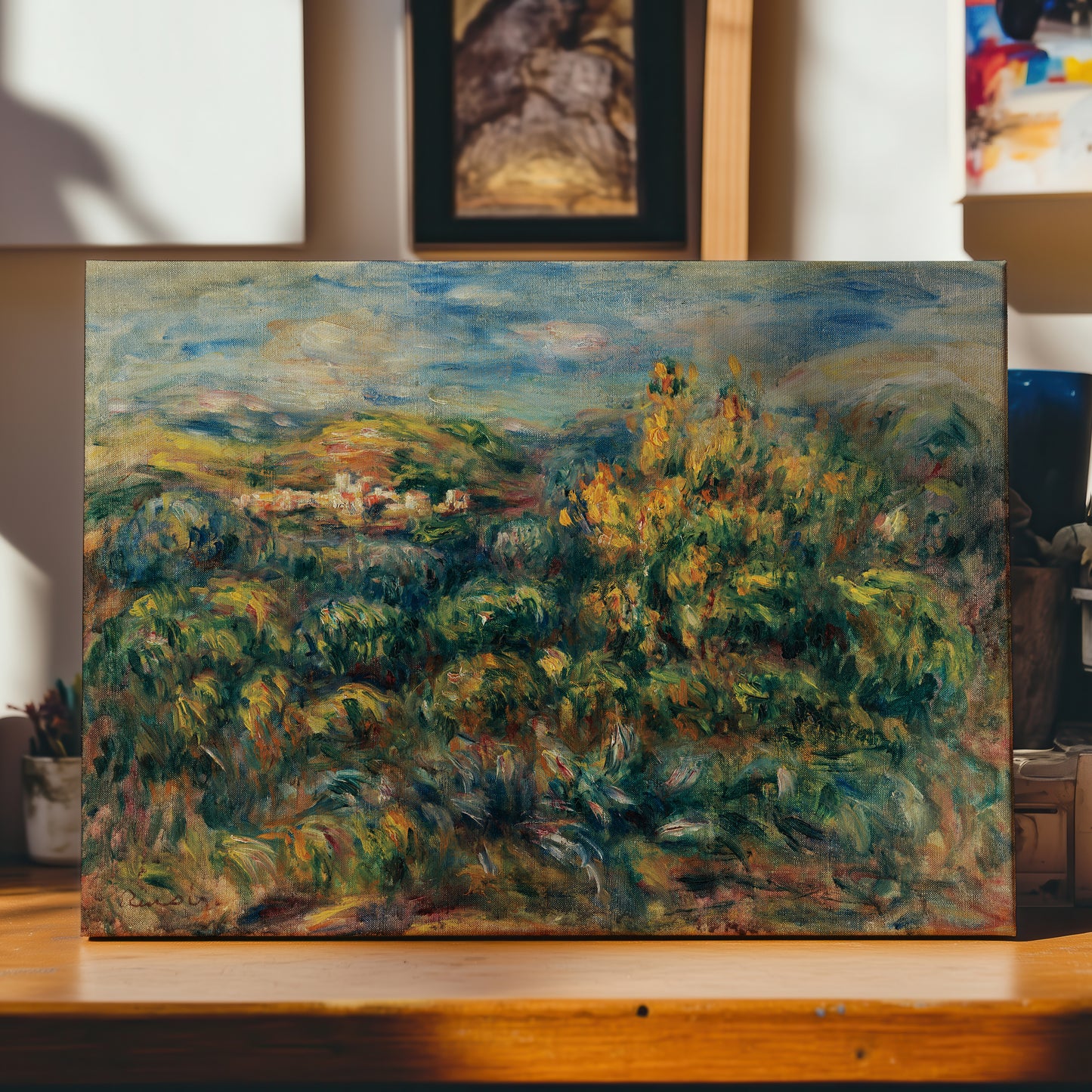 Paysage de Cagnes (1905-1908) – Pierre-Auguste Renoir