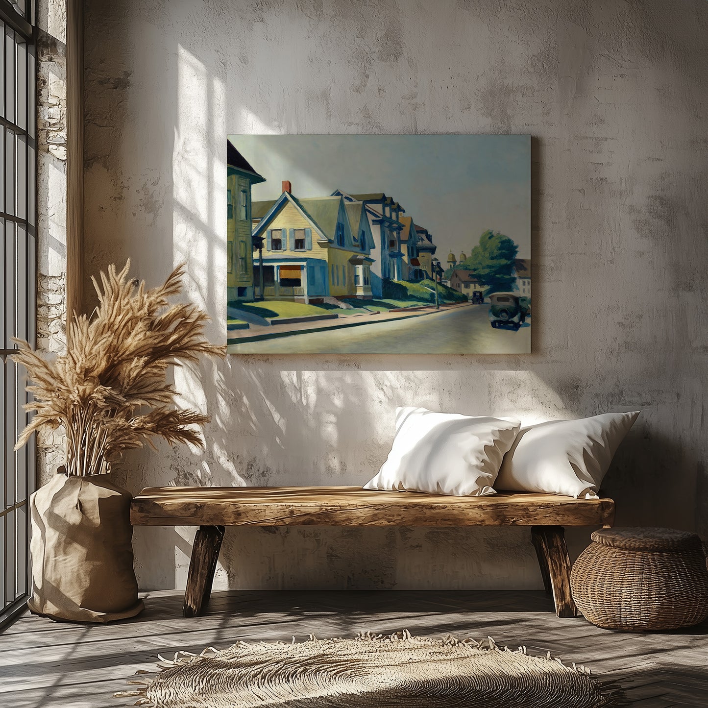 Sun on Prospect Street (1934) – Edward Hopper