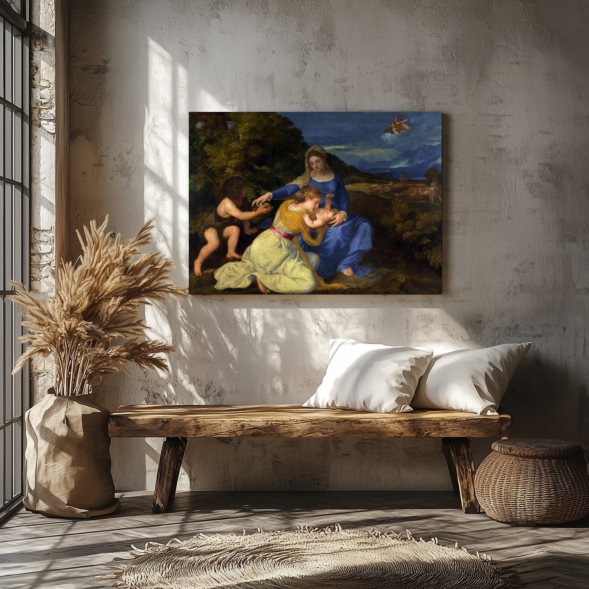 Aldobrandini Madonna – Titian, Classic Art Reproduction