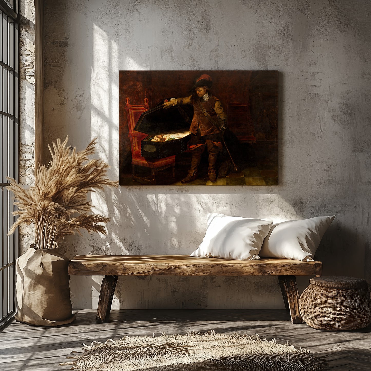 Cromwell before the Coffin of Charles I (1831) – Paul Delaroche