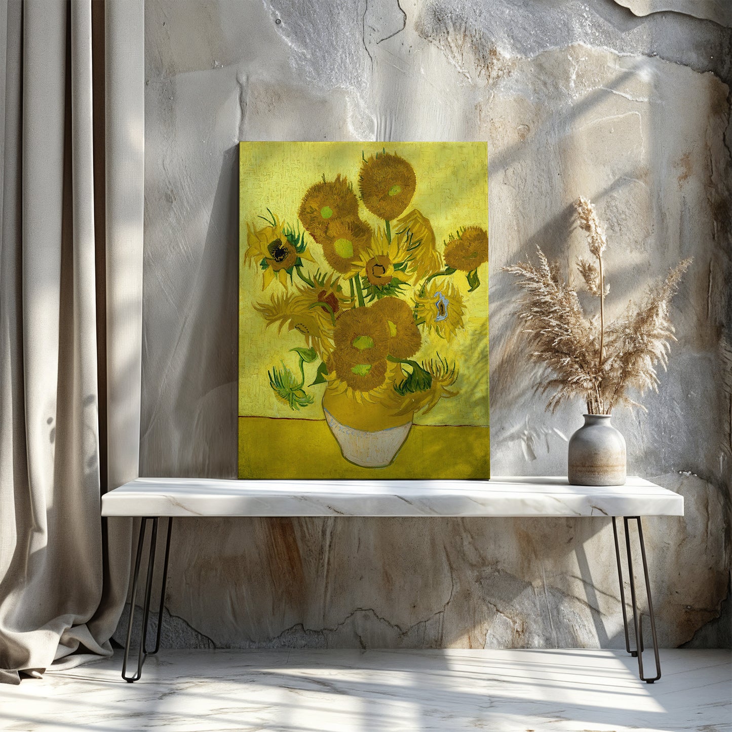 Sunflowers (1888) – Vincent van Gogh